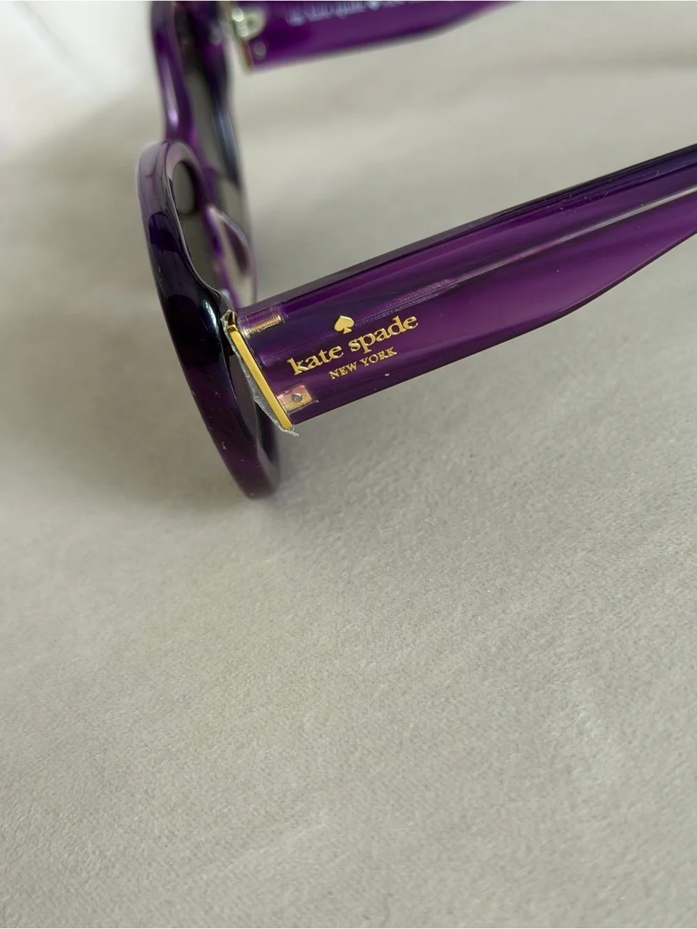 kate spade purple cat